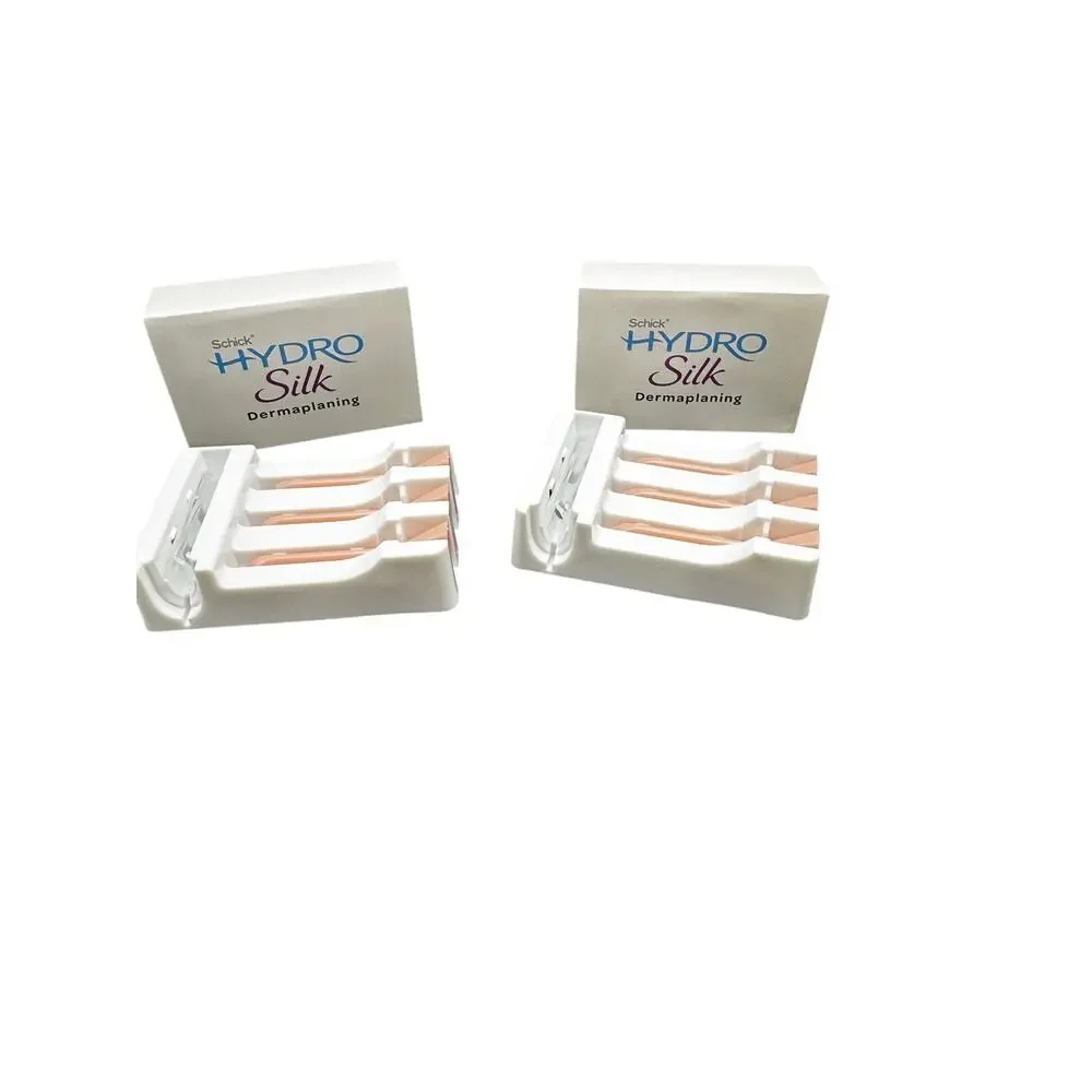 NWT Schick Dermaplaning REFILLS for Handle- 6 refills NO HANDLE